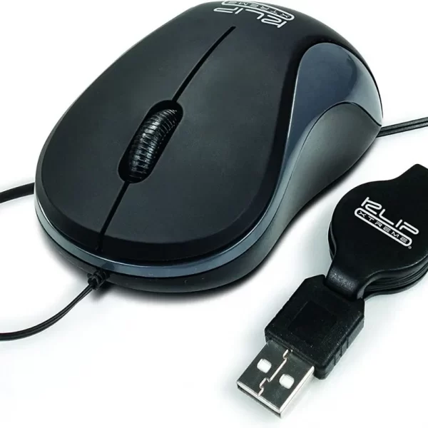 Mouse Usb Klip Extreme Retractil Mini Kmo-113 Envio Gratis