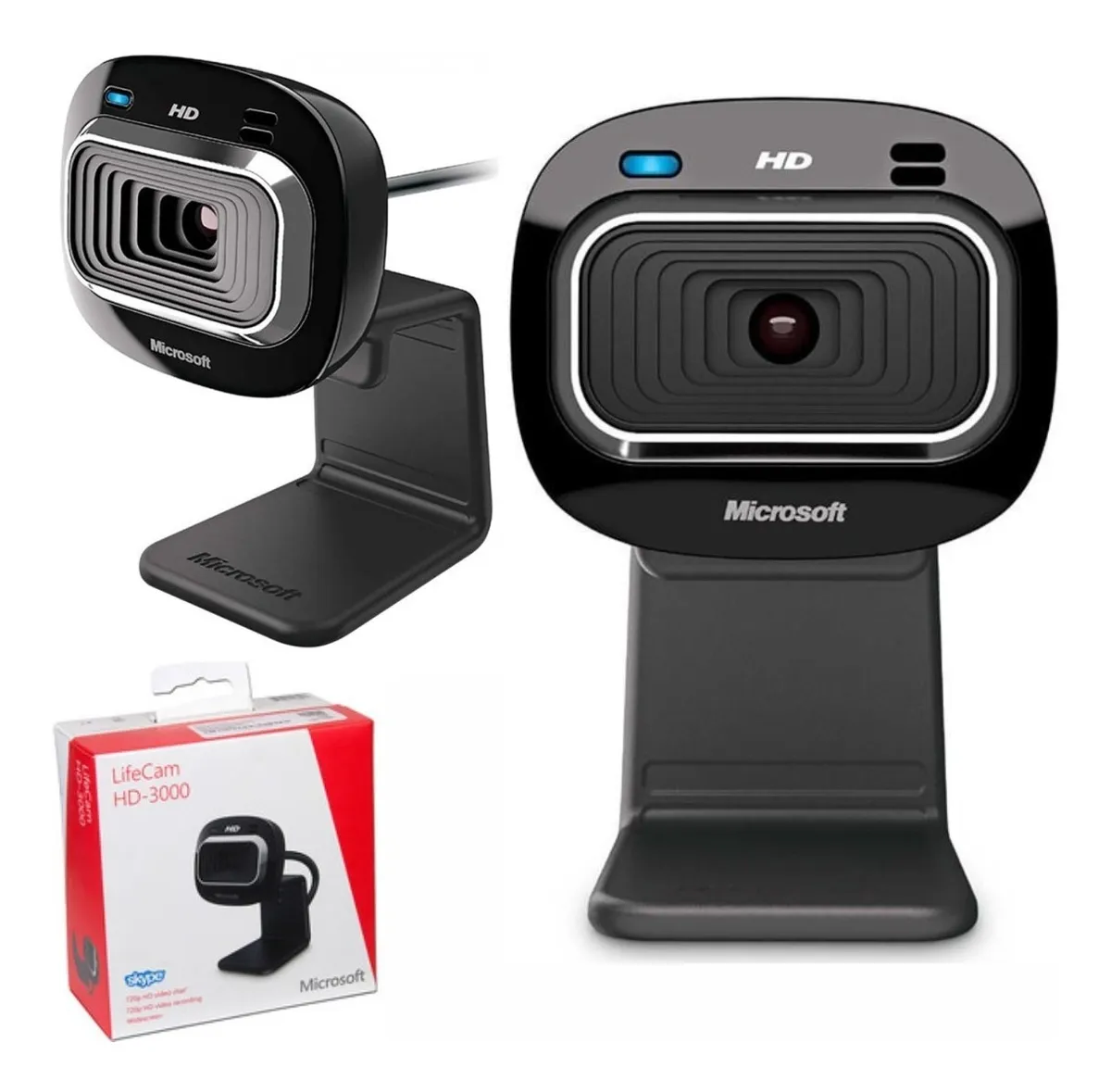Webcam Microsoft Lifecam Hd3000 T3h-00011 Resolucion Hd 720p